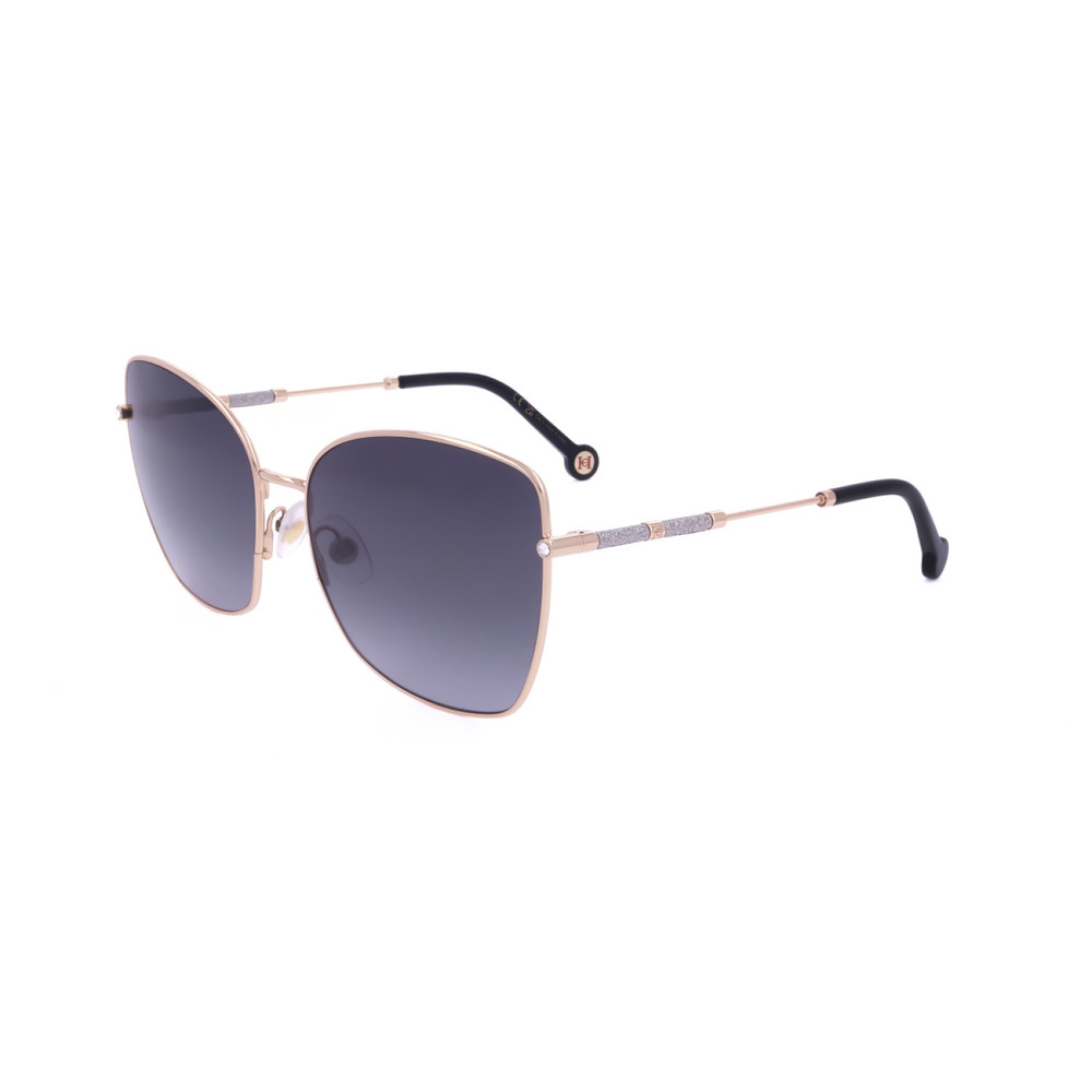 NEW Carolina Herrera HER 0133/S 00009O Rose Gold Sunglasses authentic